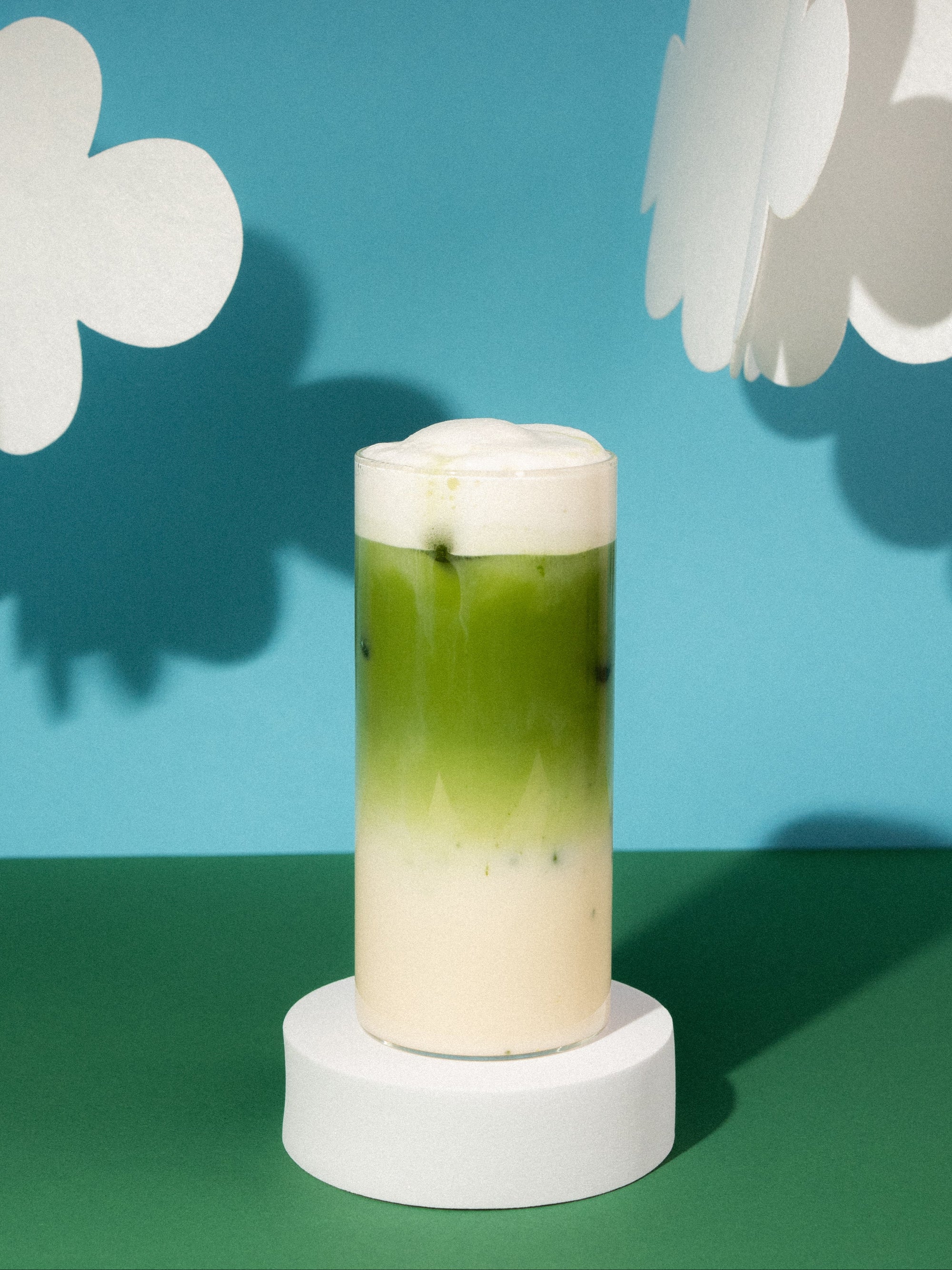 matcha tea drink