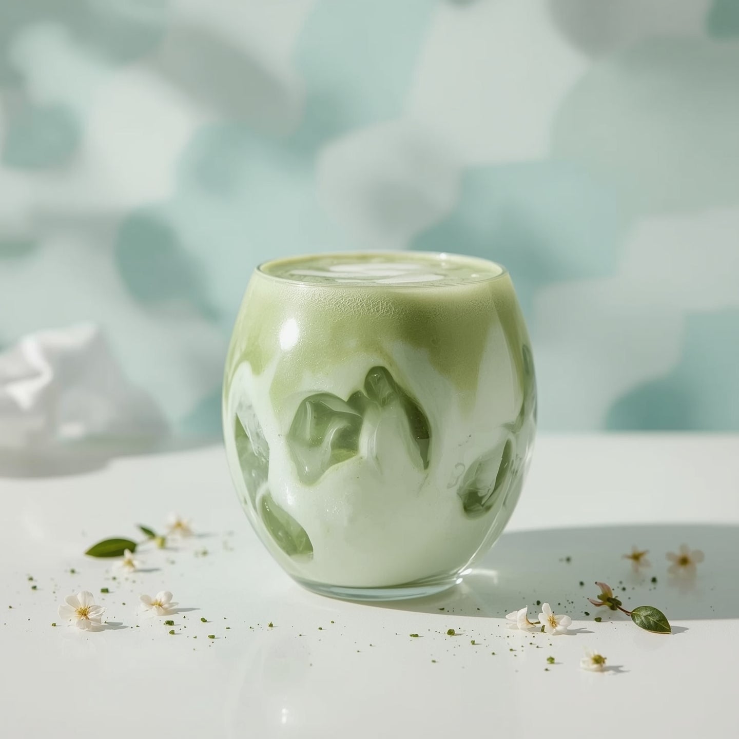 Cloudy Matcha Latte ☁️