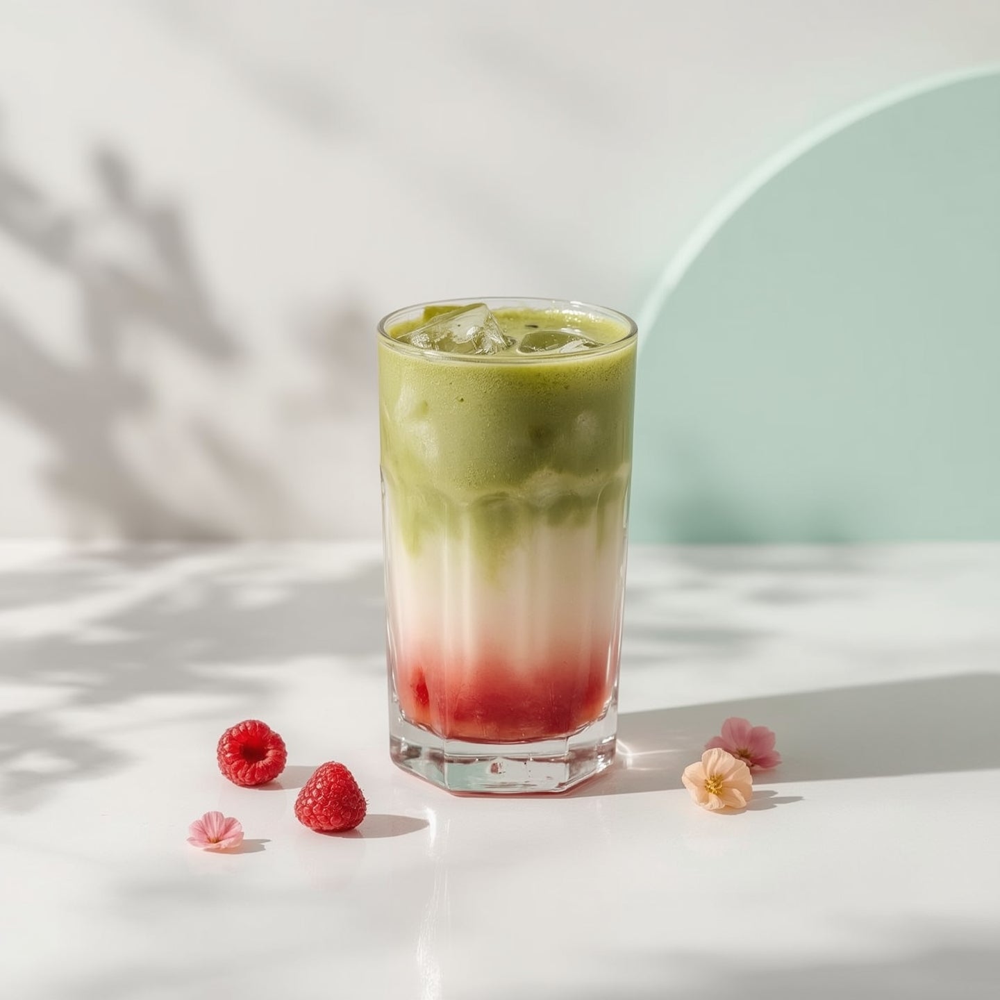 Malinové Matcha Latte 🎀