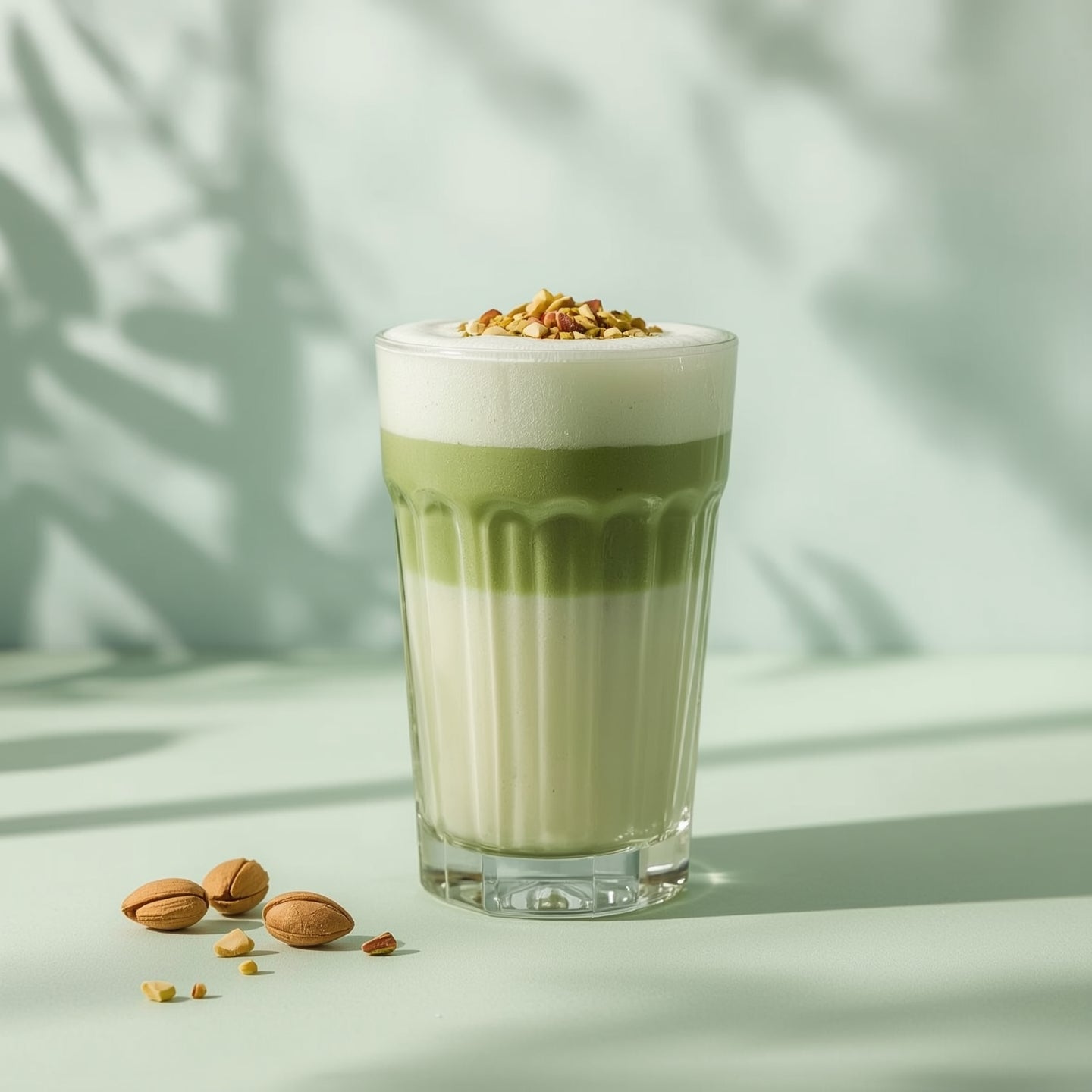 Pistáciové Matcha Latte 💚