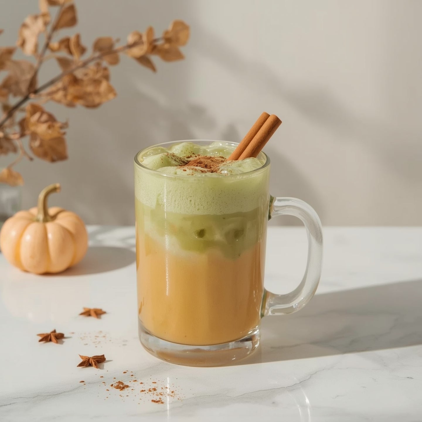 Pumpkin Spice Matcha 🧡