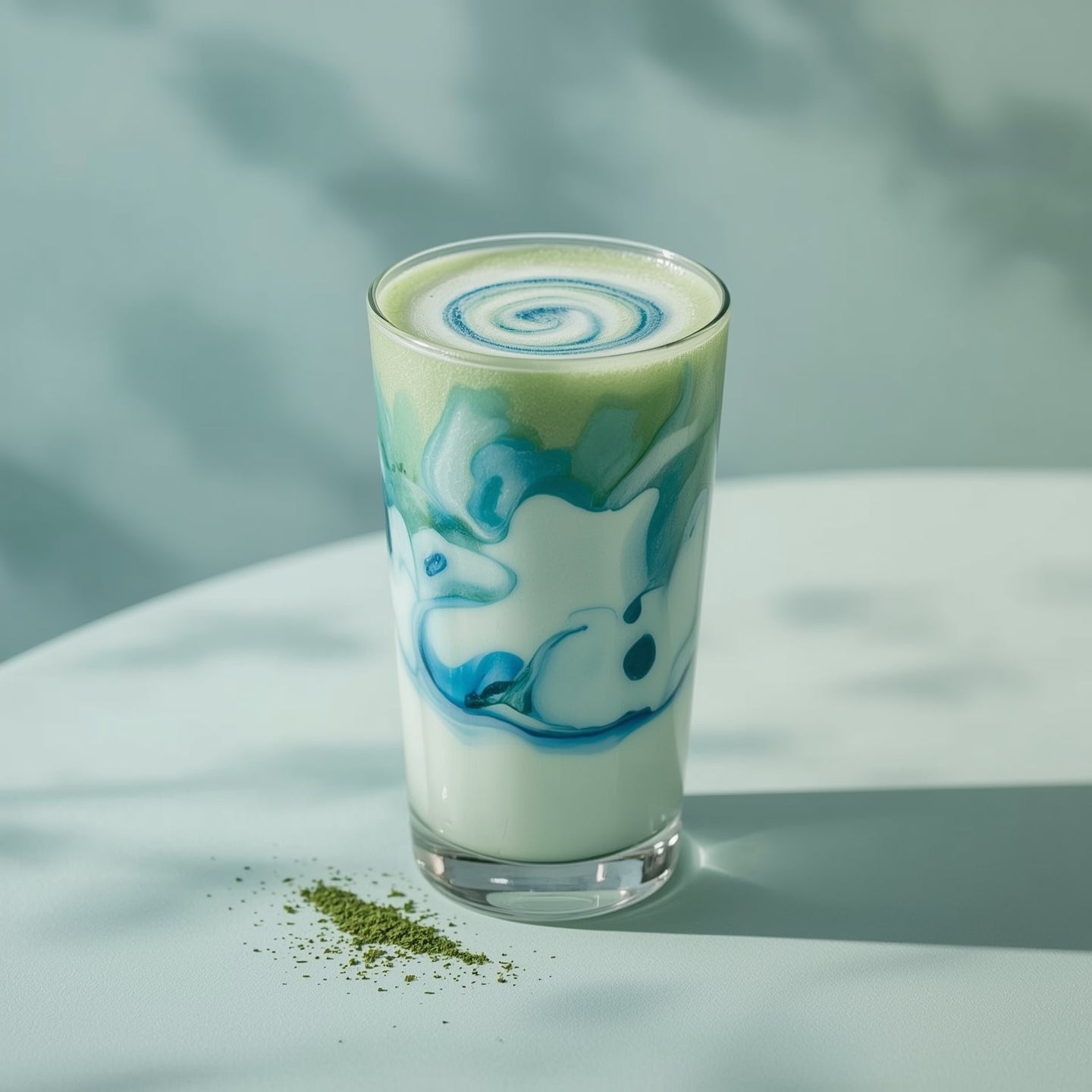 Spirulina Matcha Latte 💙
